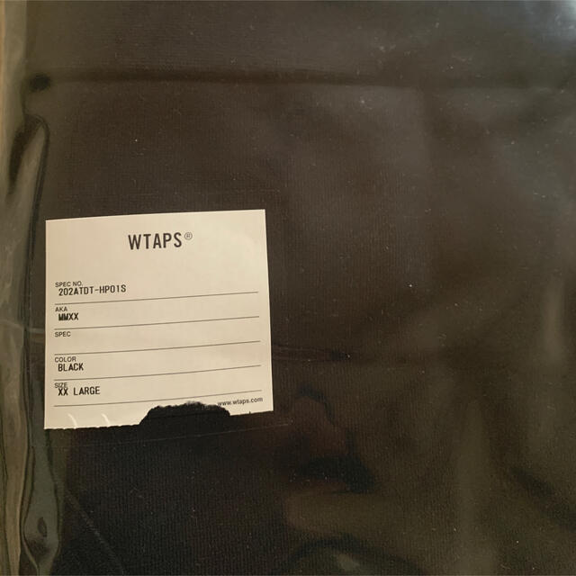 WTAPS MMXX HOODED 20AW パーカー XXL Black