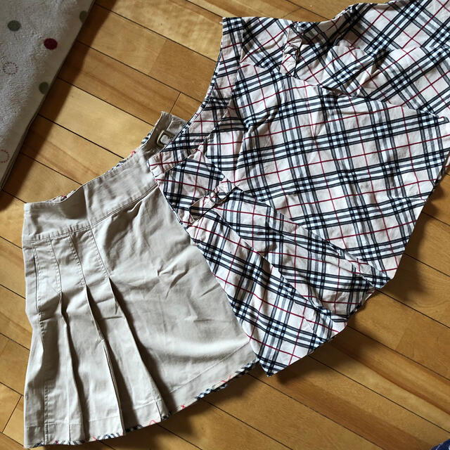 BURBERRY(バーバリー)のバーバリー   スカート　160 キッズ/ベビー/マタニティのキッズ服女の子用(90cm~)(スカート)の商品写真