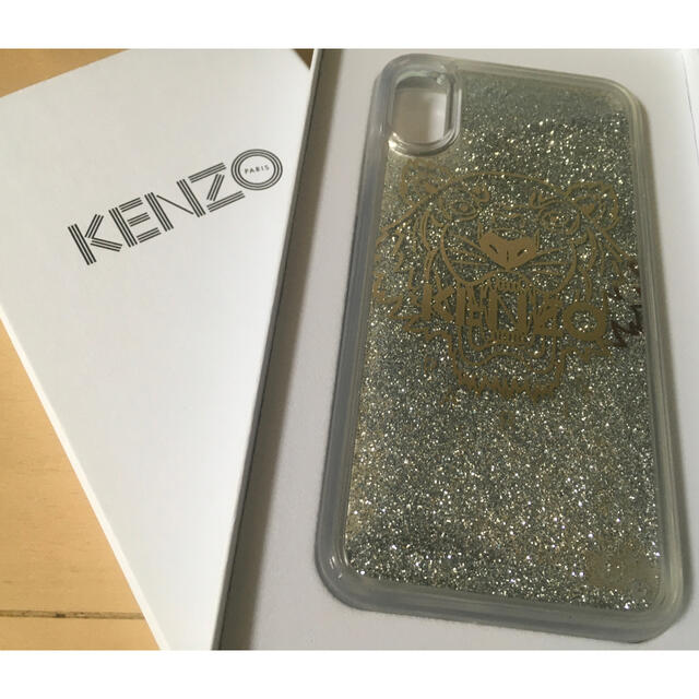 KENZO(ケンゾー)のiPhoneケース　シルバー　KENZO アイフォンケース  X /XS スマホ/家電/カメラのスマホアクセサリー(iPhoneケース)の商品写真