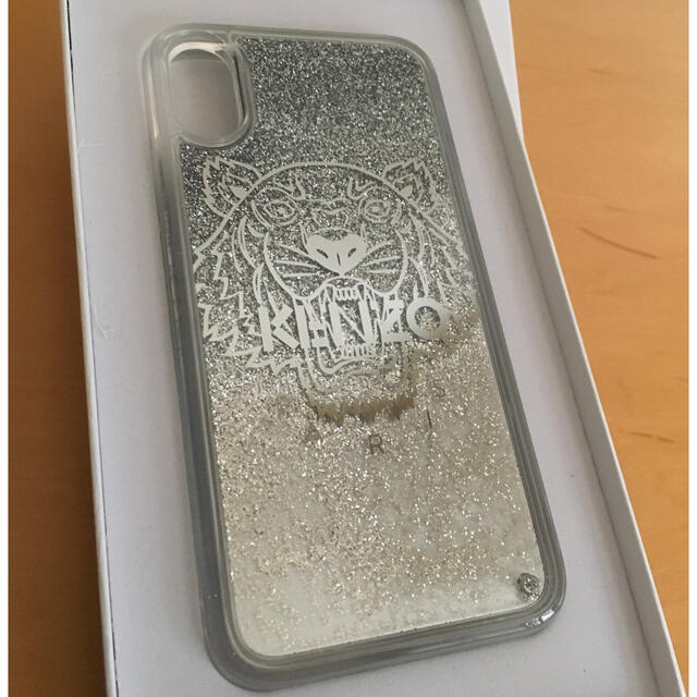 KENZO(ケンゾー)のiPhoneケース　シルバー　KENZO アイフォンケース  X /XS スマホ/家電/カメラのスマホアクセサリー(iPhoneケース)の商品写真