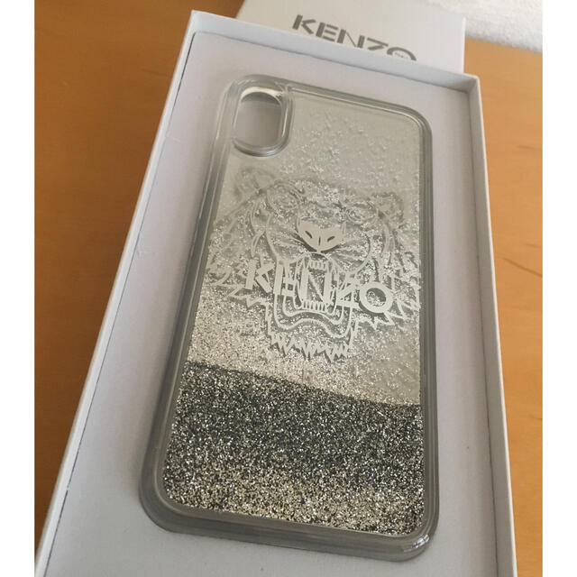 KENZO(ケンゾー)のiPhoneケース　シルバー　KENZO アイフォンケース  X /XS スマホ/家電/カメラのスマホアクセサリー(iPhoneケース)の商品写真