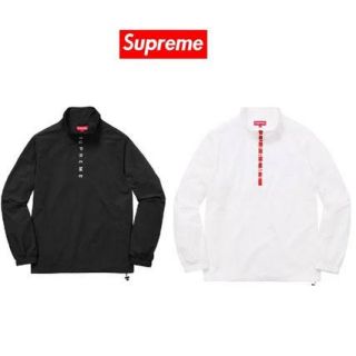 シュプリーム(Supreme)の【美品】supreme ziplogo pullover windbreaker(ナイロンジャケット)