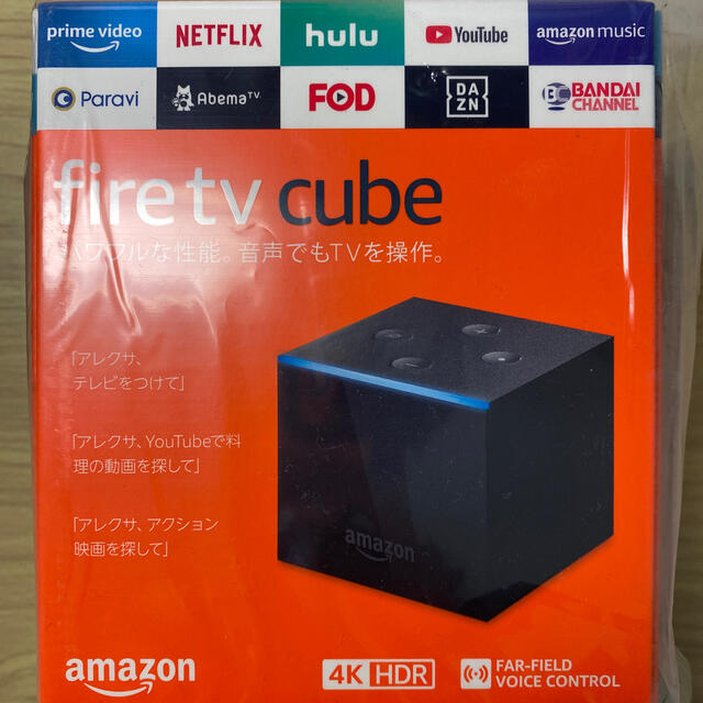 【新品未開封】fire tv cube 4K対応 スマホ/家電/カメラのオーディオ機器(スピーカー)の商品写真