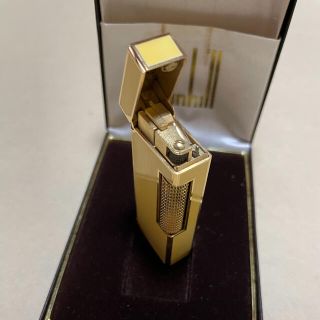 ダンヒル(Dunhill)のダンヒルライターラッカー　イエローゴールド 未使用 (タバコグッズ)