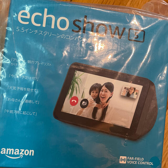 ECHO(エコー)の新品未開封　amazon echo show 5 スマホ/家電/カメラのオーディオ機器(スピーカー)の商品写真