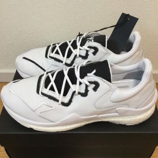 ワイスリー(Y-3)の【新品】Y-3 ADIZERORUNNER ホワイトスニーカーUK8.5(スニーカー)