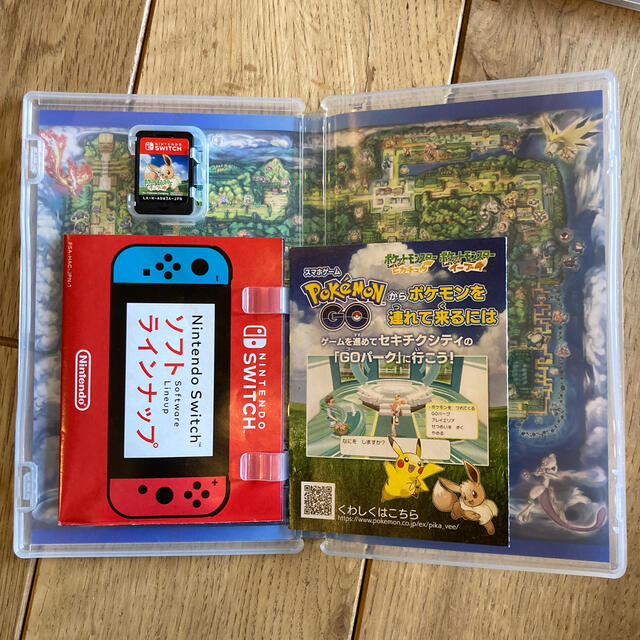 ポケットモンスター Let’s Go！ イーブイ Switch エンタメ/ホビーのゲームソフト/ゲーム機本体(家庭用ゲームソフト)の商品写真