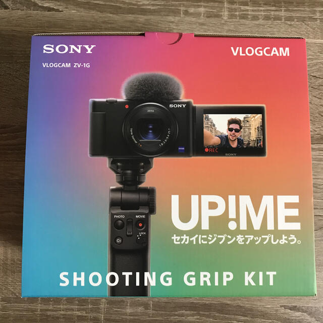 SONY VLOGCAM ZV-1 シューティンググリップキット 使用一回、美品