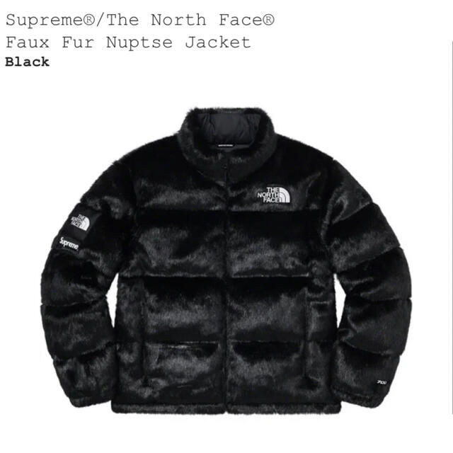 Supreme North Faux Fur Nuptse Jacket