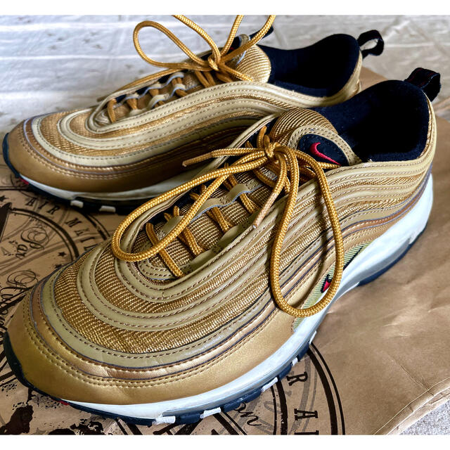 スニーカーNIKE AIRMAX 97 Gold OG 28.5cm