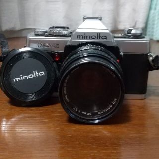 コニカミノルタ(KONICA MINOLTA)のMINOLTA  XG-E & MD ROKKOR 1：1.7(フィルムカメラ)