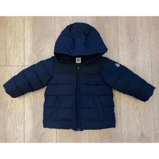 プチバトー(PETIT BATEAU)のタグ付き新品⭐︎プチバトー中綿入りフード付きジャケット⭐︎(ジャケット/コート)