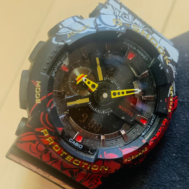 ワンピース×G-SHOCK コラボモデル GA-110JOP-1A4JR