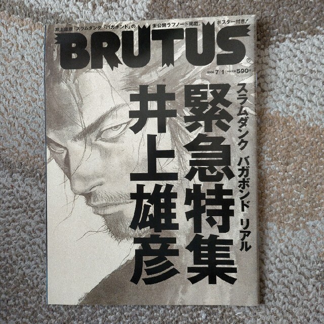 BRUTUS (ブルータス) 2018年 7/1号 エンタメ/ホビーの雑誌(その他)の商品写真