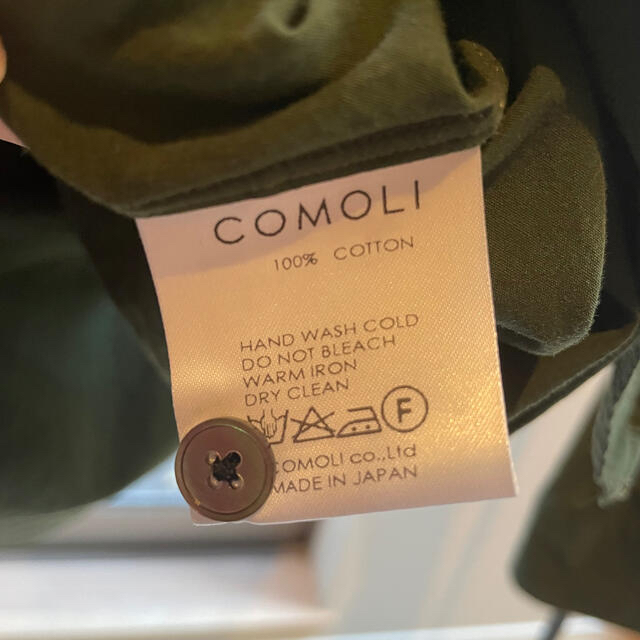 COMOLI(コモリ)のCOMOLI 16SS コモリシャツ グリーン  メンズのトップス(シャツ)の商品写真
