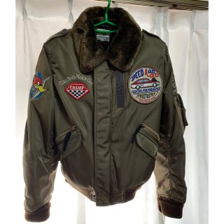 ハーレーダビッドソン(Harley Davidson)のクレイスミスウインターライディングジャケットMA-1  L(ライダースジャケット)