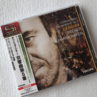 新品　SHM-CD チャイコフスキー：交響曲第5番　ゲルギエフ　ウィーンフィル(クラシック)