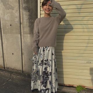 Ameri VINTAGE⚫︎ADELE FLARE INFLATE SKIRT
