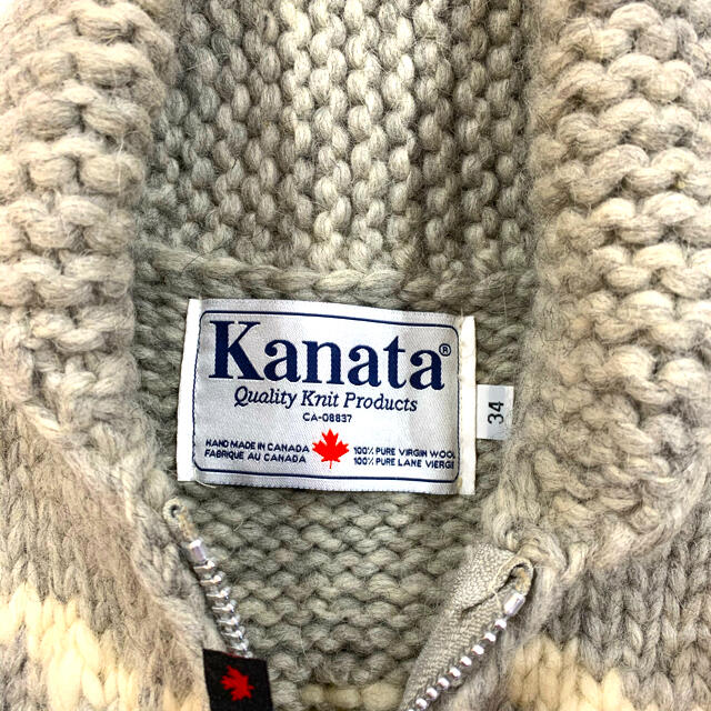 KANATA(カナタ)の【美品】カウチンニット　US34  Kanata レディースのトップス(ニット/セーター)の商品写真