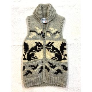 カナタ(KANATA)の【美品】カウチンニット　US34  Kanata(ニット/セーター)