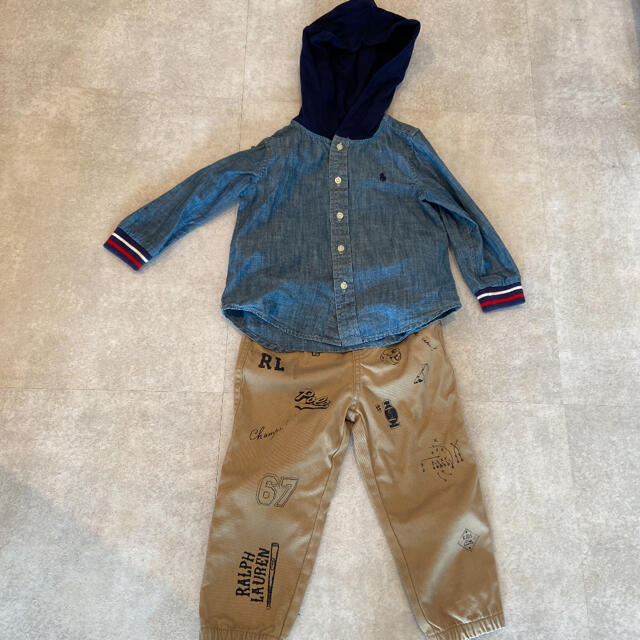 Ralph Lauren(ラルフローレン)のシン様専用　Ralph Lauren baby デニムセット キッズ/ベビー/マタニティのキッズ服男の子用(90cm~)(パンツ/スパッツ)の商品写真