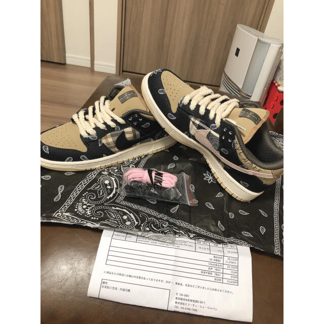 商品名Travis Scott x Nike Sb27センチ