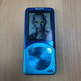 ウォークマン(WALKMAN)のSONY　ソニーウォークマン　★　NW-S754　ブルー(ポータブルプレーヤー)