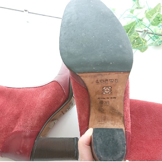 LOEWE(ロエベ)のLOEWE スエードブーツ レディースの靴/シューズ(ブーツ)の商品写真