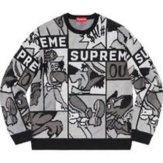 シュプリーム(Supreme)のsupreme cartoon sweater Mサイズ セーター 新品未使用(ニット/セーター)