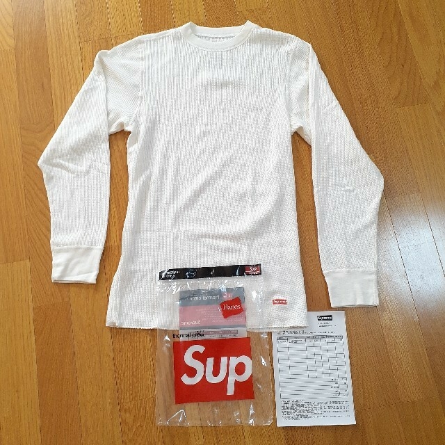 Supreme(シュプリーム)のSupreme Hanes Thermal crew シュプリーム サーマル メンズのトップス(Tシャツ/カットソー(七分/長袖))の商品写真