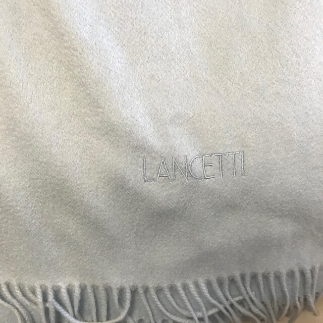 値下げ中【美品】lancetti カシミヤ 大判ストール