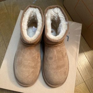 アグ(UGG)のugg ムートンブーツ　7サイズ 24cm ベージュ(ブーツ)