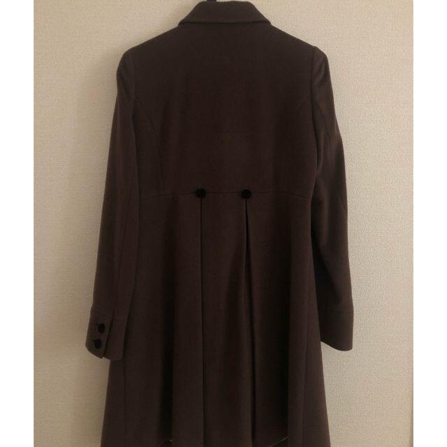 SLOBE IENA(スローブイエナ)のほぼ新品 Maison de Reefur ★ウールコート36 シルク　カシミヤ レディースのジャケット/アウター(チェスターコート)の商品写真