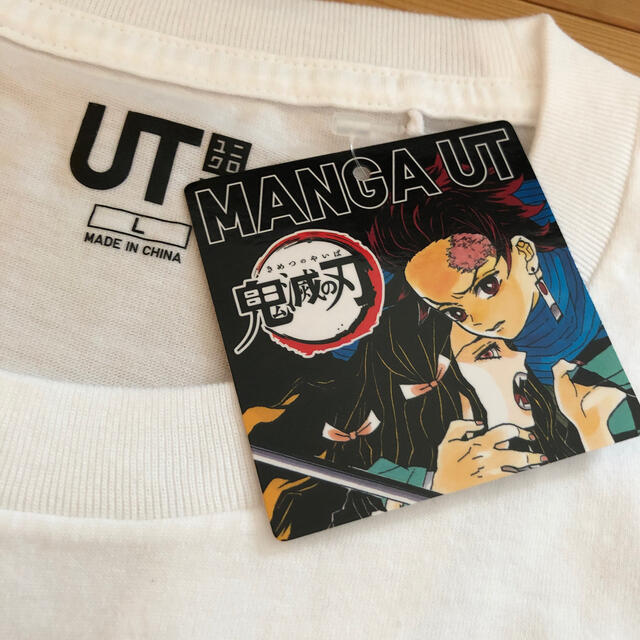 UNIQLO(ユニクロ)の鬼滅の刃 × UT　Tシャツ　Lサイズ メンズのトップス(Tシャツ/カットソー(半袖/袖なし))の商品写真
