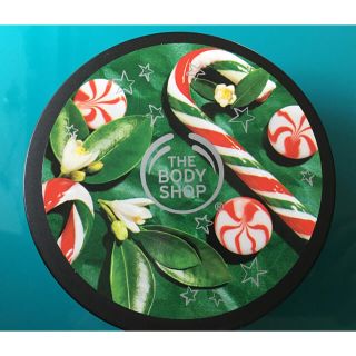 ザボディショップ(THE BODY SHOP)の新品　ザ・ボディショップ ボディバター ペパーミントキャンディケーン 200ml(ボディクリーム)