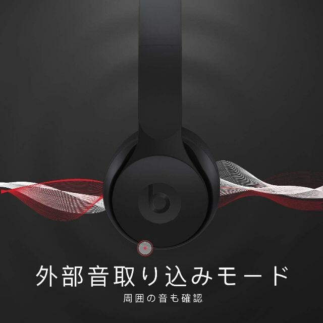 Beats by Dr Dre(ビーツバイドクタードレ)のBeats Solo Pro Wireless Black 新品未開封 スマホ/家電/カメラのオーディオ機器(ヘッドフォン/イヤフォン)の商品写真