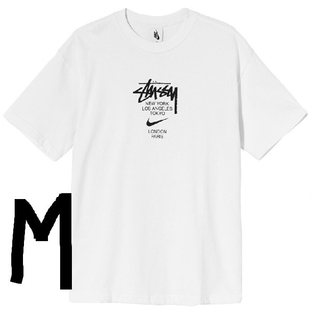 STUSSY - STUSSY NIKE tシャツ Mサイズの通販 by すまいる