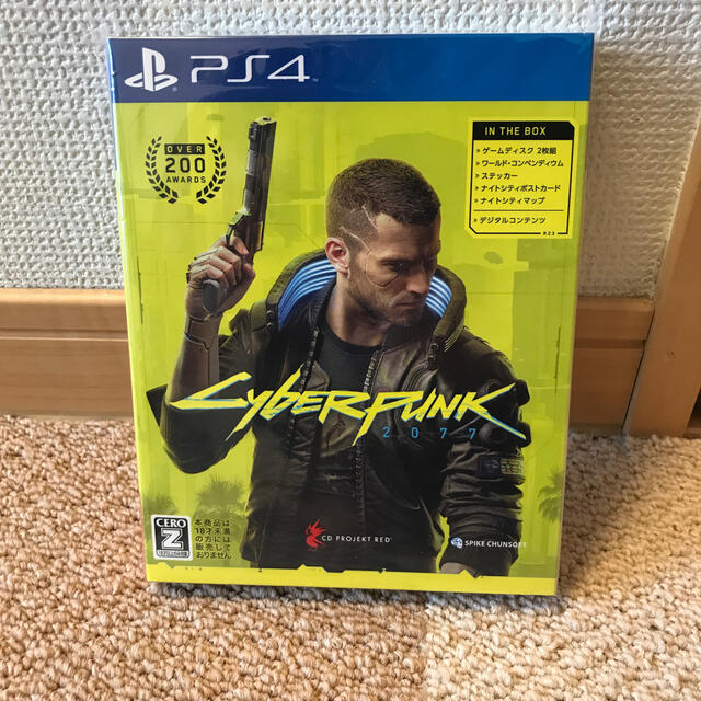 PlayStation4(プレイステーション4)のサイバーパンク2077 PS4 (Cyberpunk 2077) エンタメ/ホビーのゲームソフト/ゲーム機本体(家庭用ゲームソフト)の商品写真