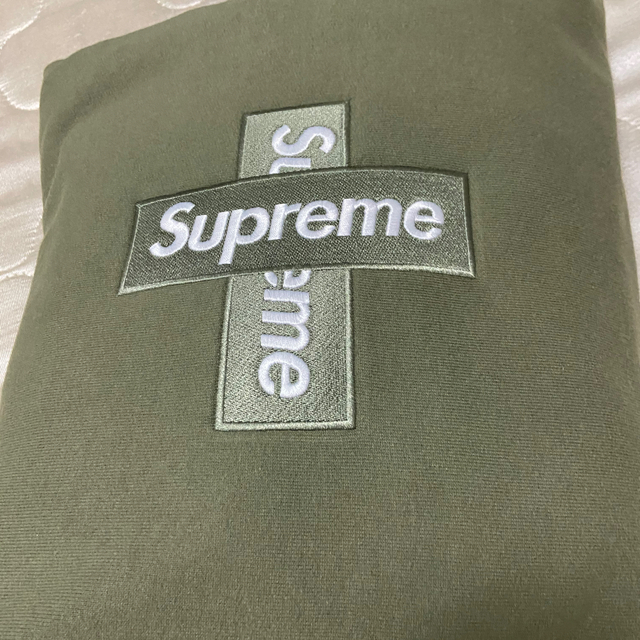 Supreme cross box logo hooded