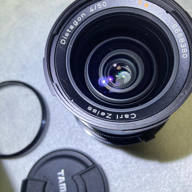 ハッセルＣＦディスタゴン4/50mm  スマホ/家電/カメラのカメラ(レンズ(単焦点))の商品写真