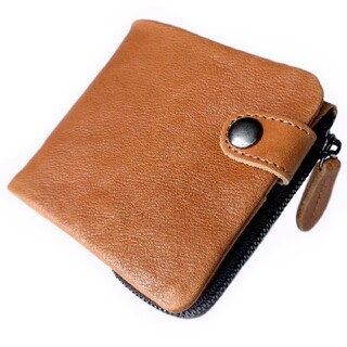 MingRen 牛革製二つ折り財布 レギュラー(ショート) MR1003HZ-S(折り財布)