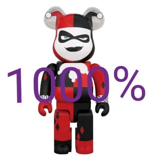 BE@RBRICK 　HARLEY QUINN　1000％　ハーレークイン