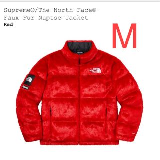 シュプリーム(Supreme)のSupreme The North Face Faux Fur Nuptse M(ダウンジャケット)