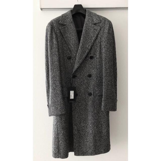 美品】 未使用 RING JACKET リングヂャケット ポロコート 46 高級生地