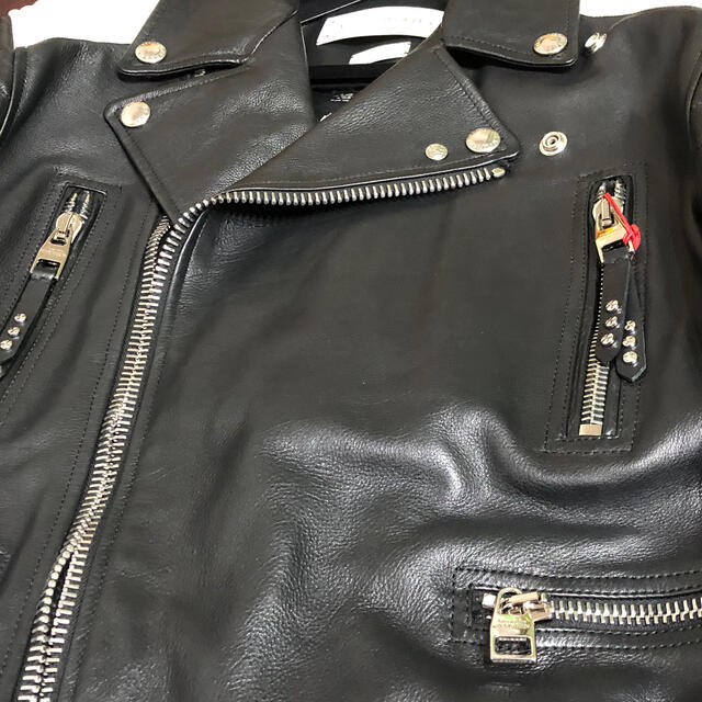 新品 正規品 Alexander McQUEEN レザー バイカー ジャケット