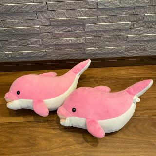 京都水族館　イルカ　ぬいぐるみ　２つセット(ぬいぐるみ)