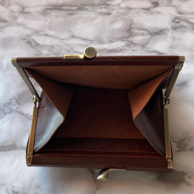 IL BISONTE - 【新品未使用】 イルビゾンテ 二つ折財布 がま口
