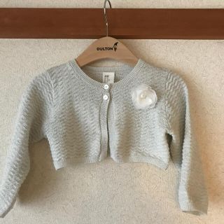 エイチアンドエム(H&M)の【H&M】ボレロ　size80(セレモニードレス/スーツ)