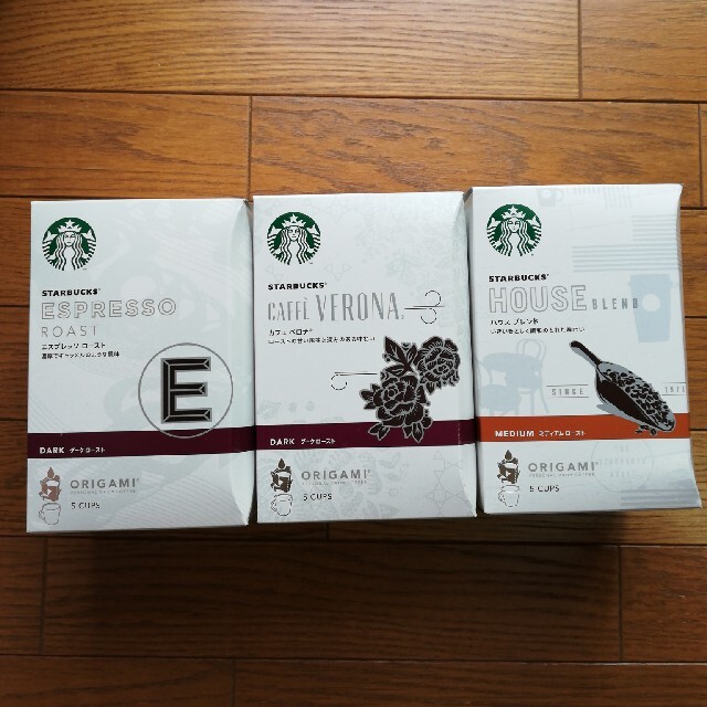Starbucks Coffee(スターバックスコーヒー)のスターバックス　オリガミ　ドリップコーヒー 食品/飲料/酒の飲料(コーヒー)の商品写真