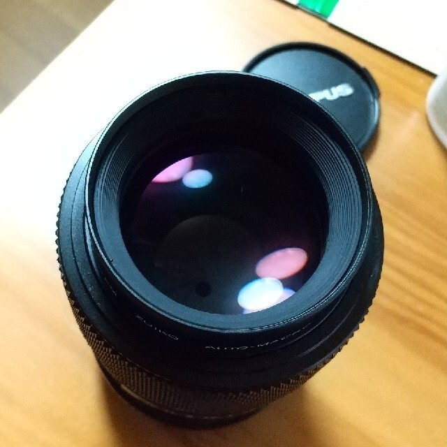 OLYMPUS(オリンパス)の【美品】OLYMPUS OM ZUIKO AUTO MACRO 90mm F2 スマホ/家電/カメラのカメラ(レンズ(単焦点))の商品写真